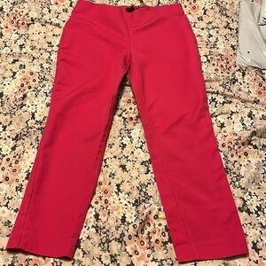 Women’s hot pink Crosby pull on dress pants